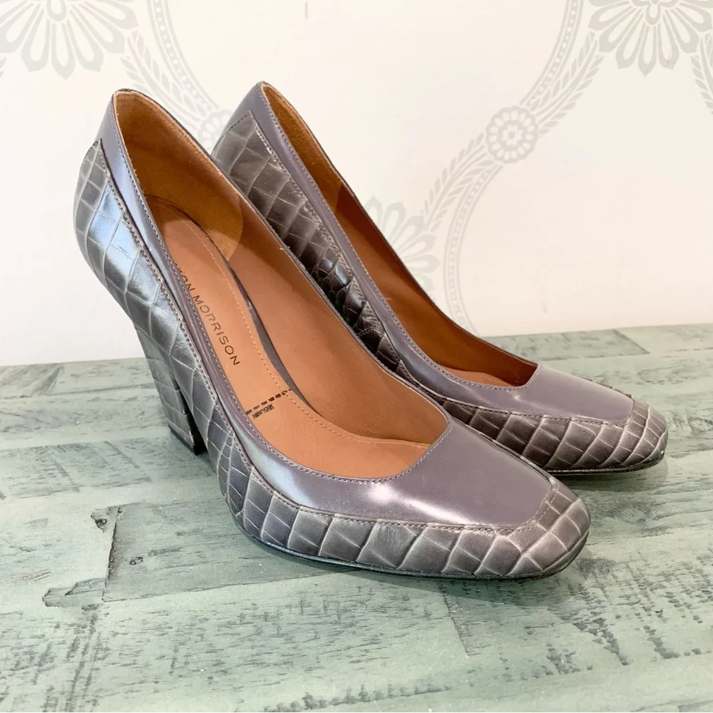 Sigerson Morrison Shoes Heels Gray 6.5